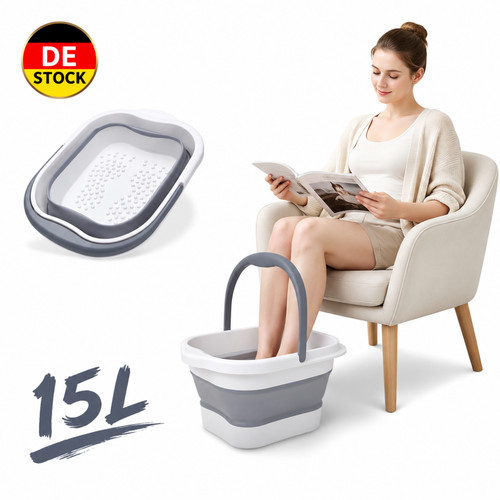 Tragbare fußbadewanne l - fußbadewanne, 15