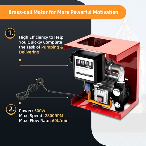 550w dieselpumpe 60l min - 550w, 60l/min