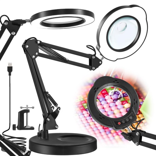 15x 10x lupe mit licht - 15x,