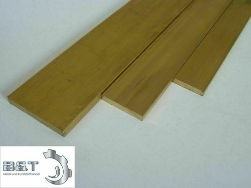 Messing flach messingstange - messingstange, ab
